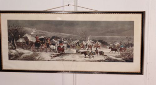 fig 2. A set of Prints depicting the 4 Seasons dated 1883 after W.J.Shayer