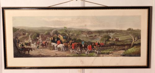 fig 3. A set of Prints depicting the 4 Seasons dated 1883 after W.J.Shayer