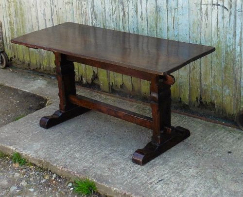 19th Century Country Oak Refectory Table or Tavern Table