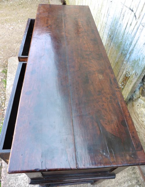 fig 2. Period Oak and Elm Cottage Dresser Base