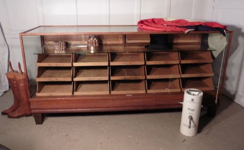 Art Deco Haberdashery Shop Counter, Shop Display