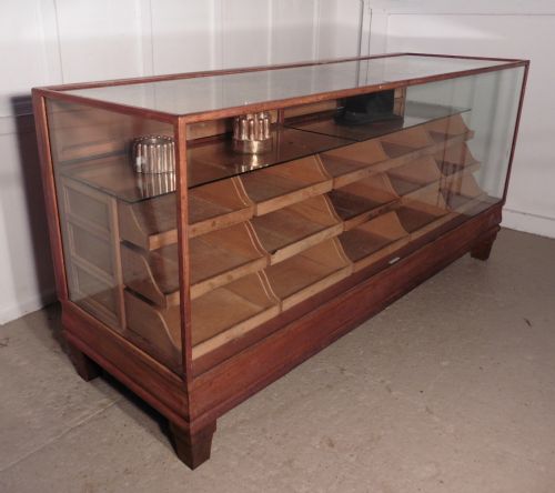 fig 1. Art Deco Haberdashery Shop Counter, Shop Display
