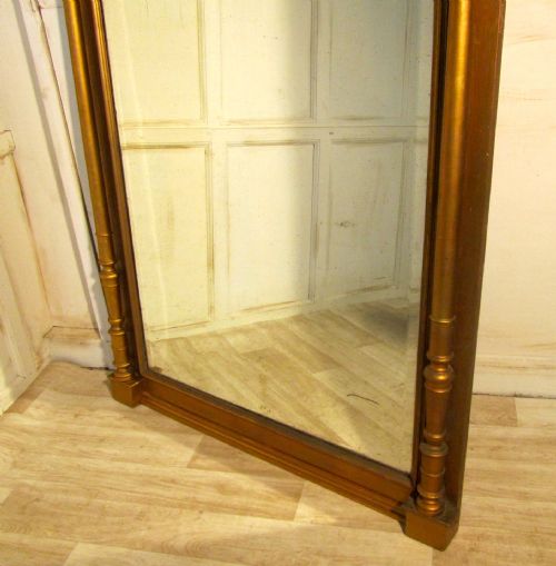 fig 2. A Very Large French Carved Gold Pier Mirror