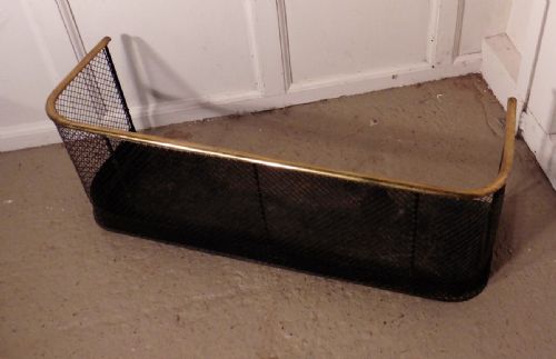 fig 1. Small Victorian Nursery Fire Guard or Club Fender