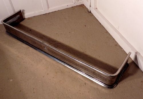 Large Art Deco Chrome Fender