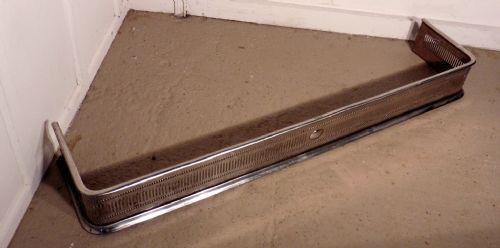 fig 1. Large Art Deco Chrome Fender
