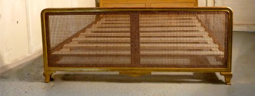 fig 1. French Gold and Bergère Double Bed