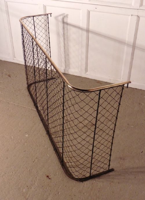 fig 2. A High Victorian Nursery Fire Guard, Brass Fender