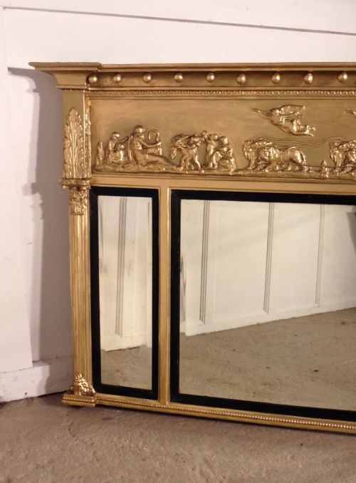fig 3. Regency Gilt Mirror or Over Mantle