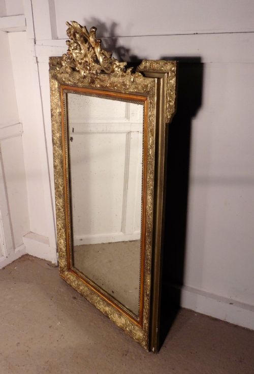 fig 3. Large French Gilt Wall Mirror