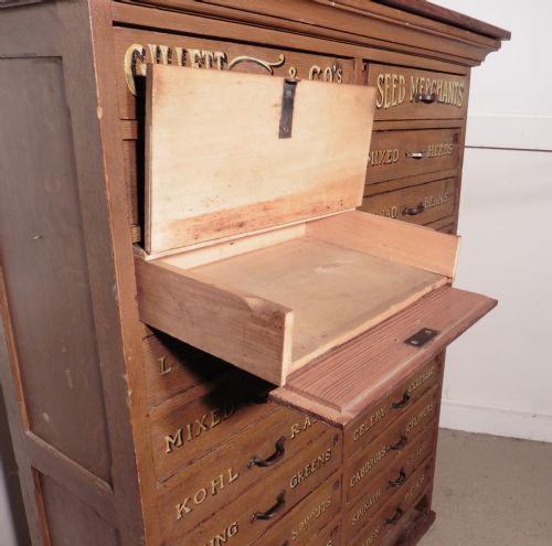 fig 2. A Garden Supplies Store Shop Fitting, Seed Merchant’s Collectors Cabinet