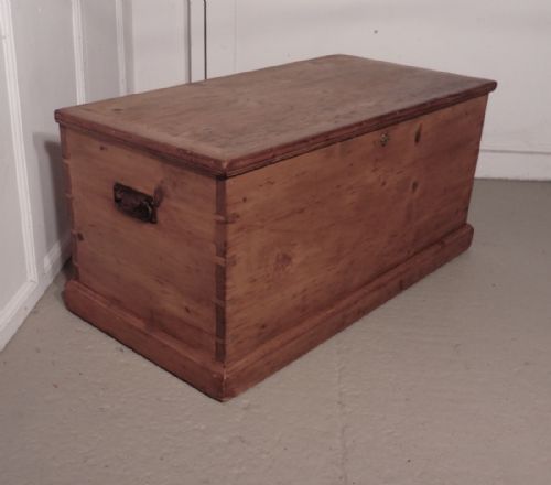fig 2. Victorian Pine Blanket Box or Coffee Table