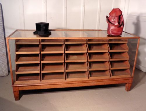 Vintage Art Deco Haberdashery Shop Counter, Shop Display