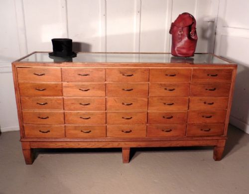 fig 2. Vintage Art Deco Haberdashery Shop Counter, Shop Display