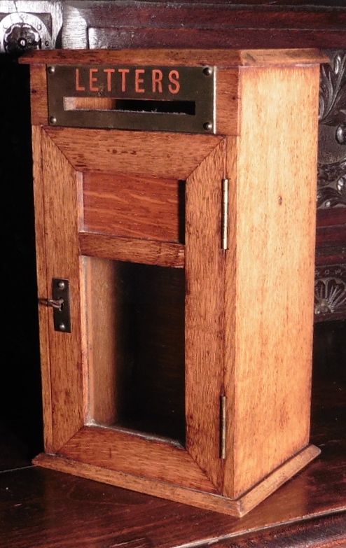fig 2. Victorian Country House Letter Box.