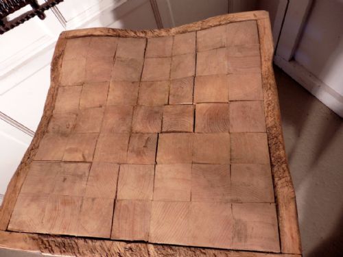 fig 2. A Good French Butcher’s Block Preparation Table