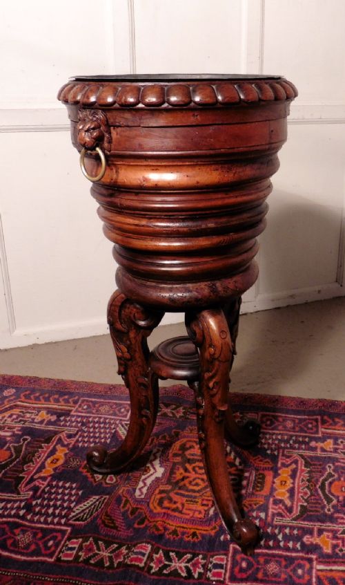 18th Century Gothic Oak Jardinière, Wine Cooler or Champaign Ice Bucket