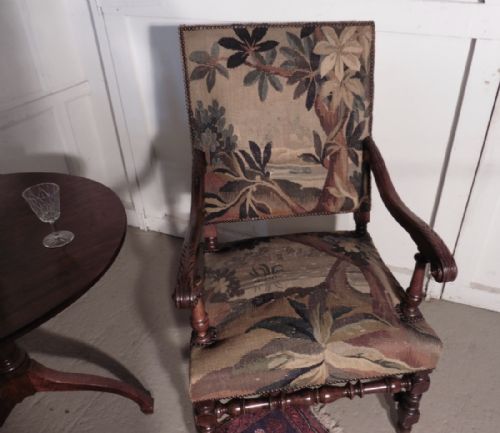 fig 2. A pair of French Arts and Crafts Walnut Library Chairs