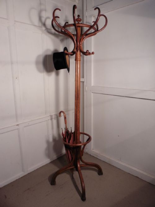 19th Century Thonet Bent Wood Hall Stand