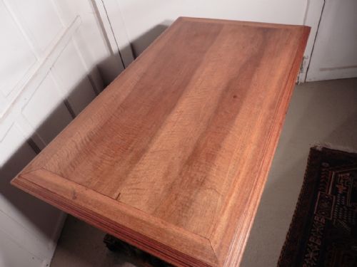 fig 2. French Gothic Carved Hall or Centre Table