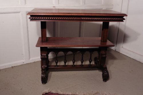A Pretty French Walnut Side Table