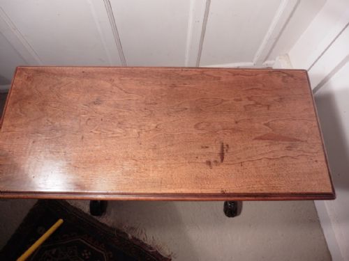 fig 1. A Pretty French Walnut Side Table