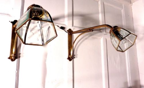 fig 3. A Pair of French Wall Lights, Lanterns