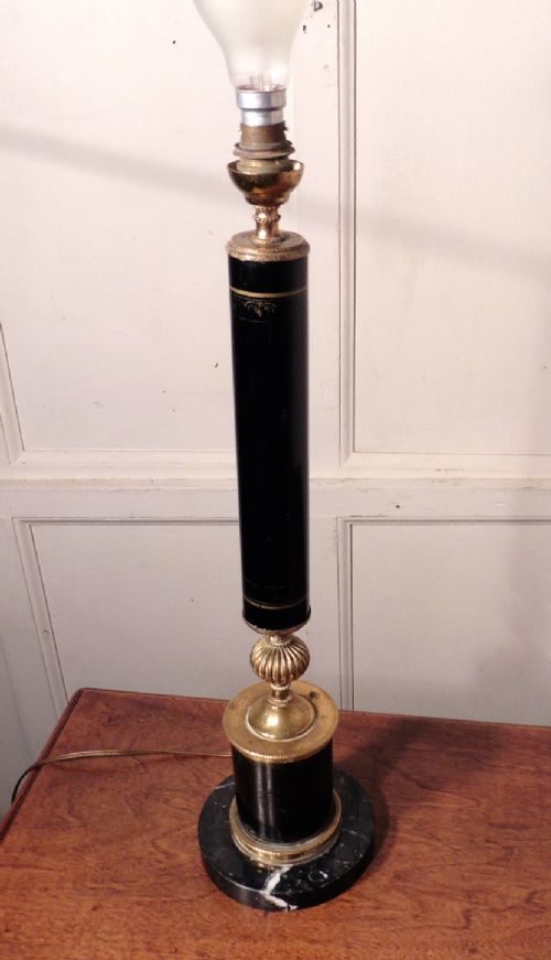 fig 1. French Ebonised Table Lamp