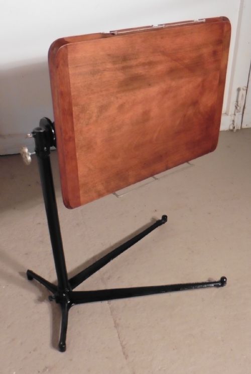 fig 2. Reading Stand Over Bed Table, Fireside Table