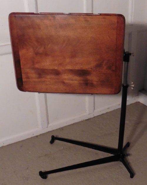 fig 3. Reading Stand Over Bed Table, Fireside Table