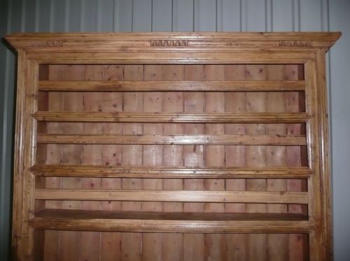 fig 2. Early 19th Century Rustic Pine Irish Dresser