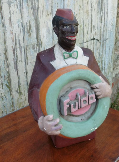Vintage French Advertising Model for Fulda Tyres