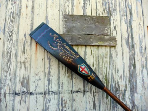 Richmond Rowing Club Trophy Sculling Oar,