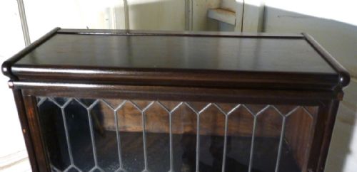 fig 3. 3 Section Oak Globe Wernicke, or Barristers Bookcase