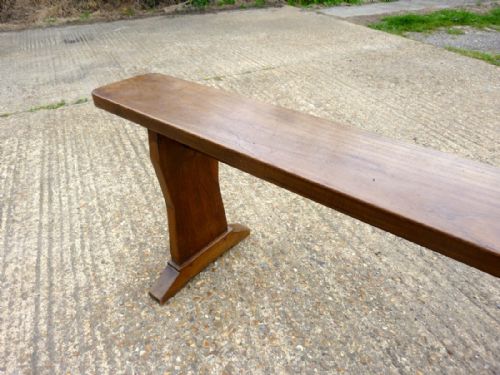 fig 1. Old French Elm Farmhouse Kitchen Bench