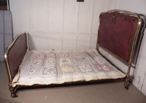 fig 1. French Empire Louis XV Style Rococo King Size Double Bed