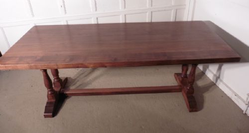fig 1. French Country Oak Refectory Table