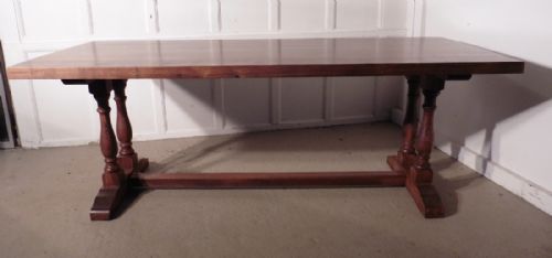 fig 2. French Country Oak Refectory Table