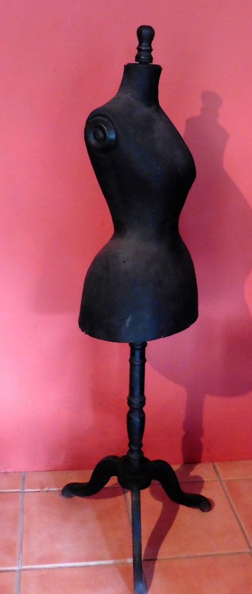 fig 1. A Vintage 19th Century French Mannequin, Dressmakers Dummy