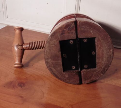 fig 2. French Milliners Cherrywood Hat Stretcher