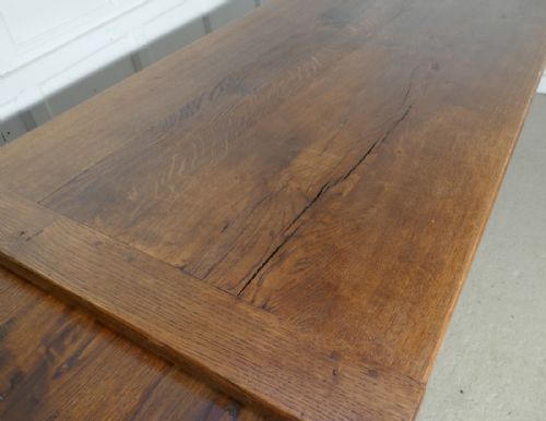 fig 2. 19th Century French Country Oak Table