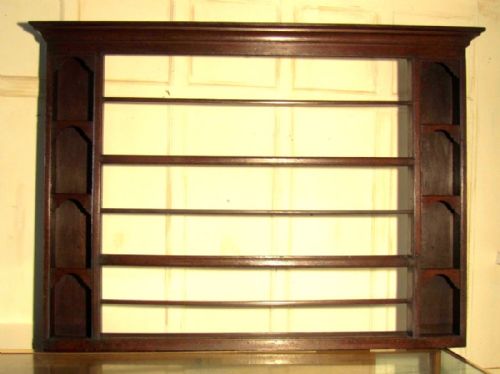 An 18th Century Delft Plate Rack in Oak