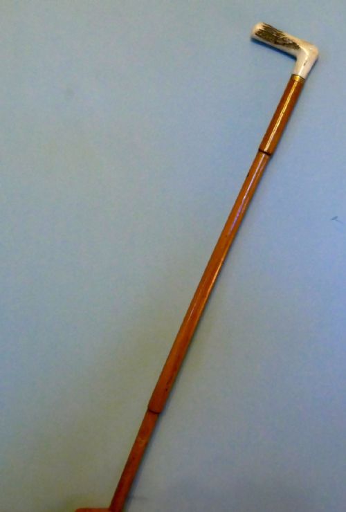 19th Century French Horse Measuring Walking Stick