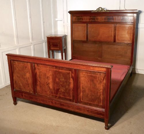 A Stunning French Empire Style Double King Size Bed