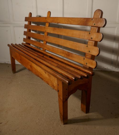 fig 2. French Cherrywood Bench, Seat