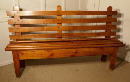 fig 3. French Cherrywood Bench, Seat