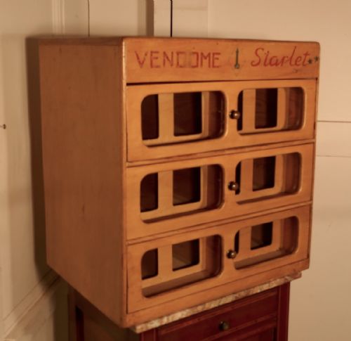 Vendome Starlet Haberdashery Advertising Drawers Cabinet