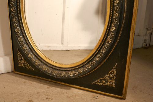 fig 1. Stunning French Empire Gilt and Lacquer Wall Mirror