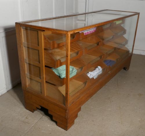 fig 1. Art Deco Haberdashery Shop Counter, Shop Display