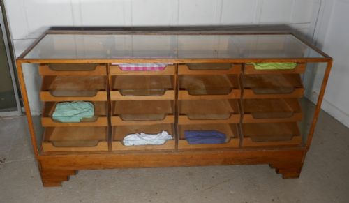 fig 2. Art Deco Haberdashery Shop Counter, Shop Display